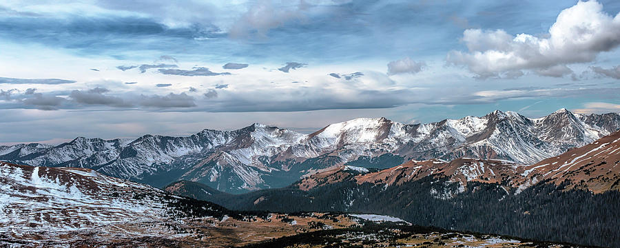Rocky Mountain Panorama Photograph by Susan Rissi Tregoning