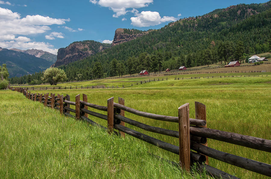 Rocky Mountain Ranch Country Photograph by Gerald DeBoer