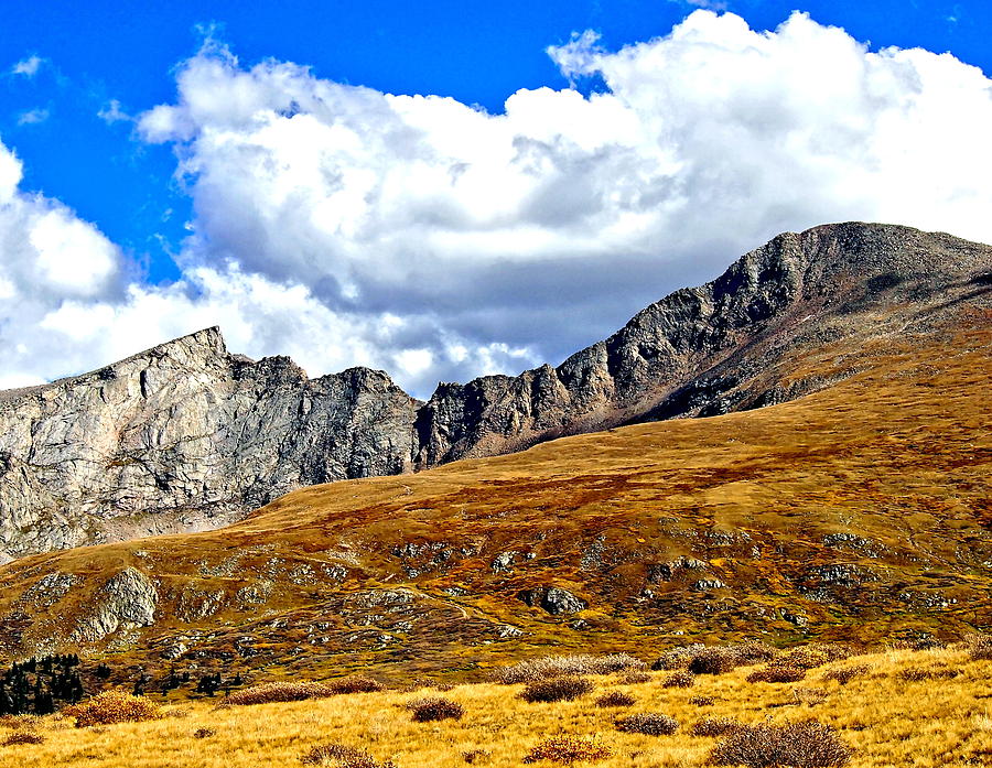 Rocky Mountain Ridgeline Photograph by Amy McDaniel