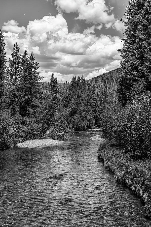Rocky Mountain River Photograph by John McGraw