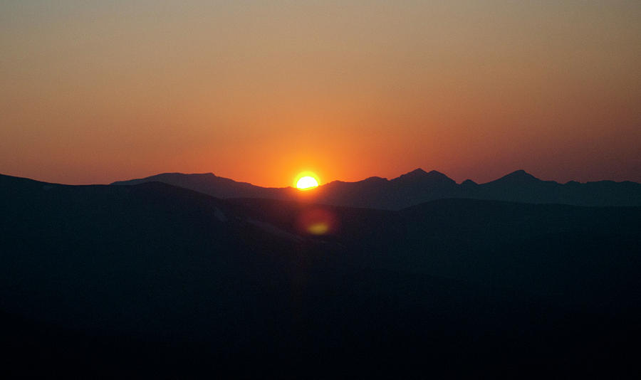 Rocky Mountain Sunset Photograph by Julia McHugh