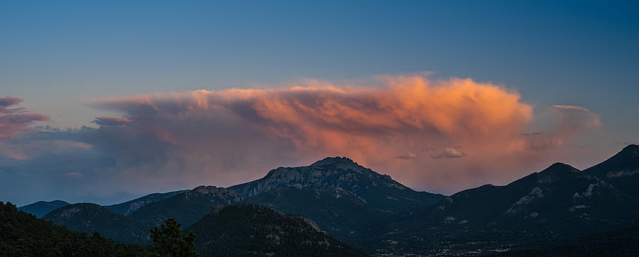 Sunset Photograph - Rocky Mountain Sunset by Steve Gadomski