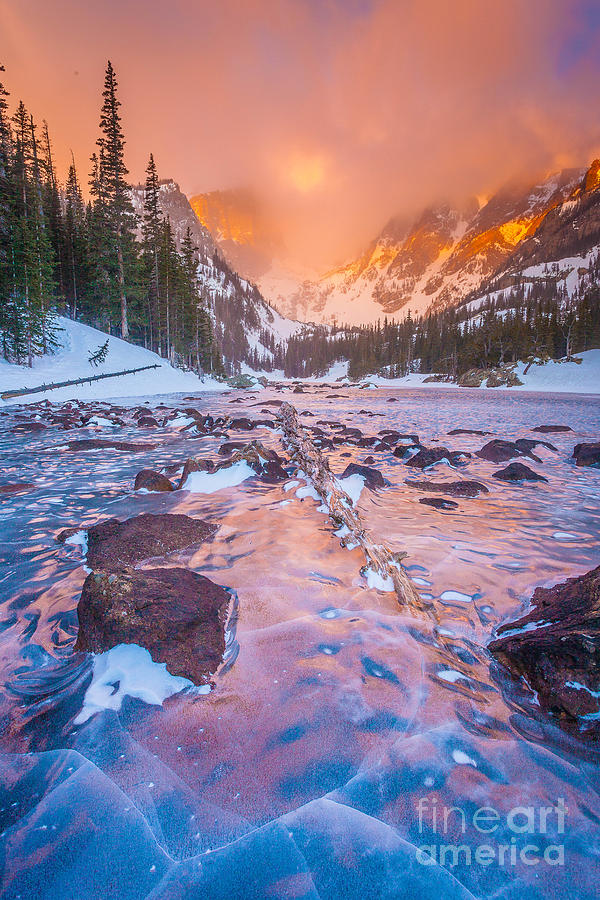 Nature Photograph - Rocky Mountain Sunrise by Steven Reed