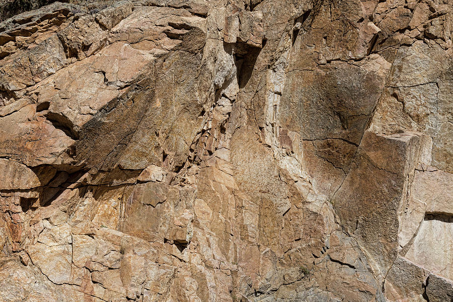 Rocky Mountain Texture Photograph