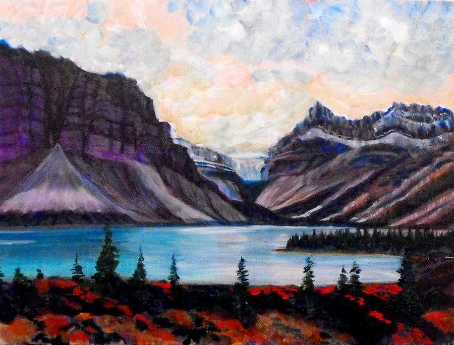 Rocky Mountains 1 Painting by Faye Dietrich - Fine Art America