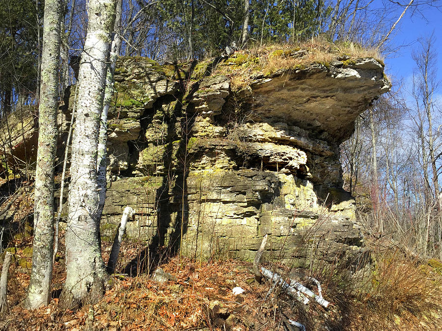 Rocky Outcrop Photograph by David T Wilkinson