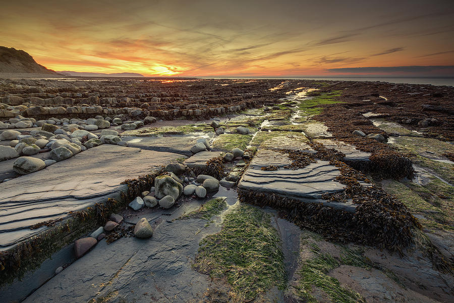 Sunset Photograph - Rocky Path by Rich Wiltshire
