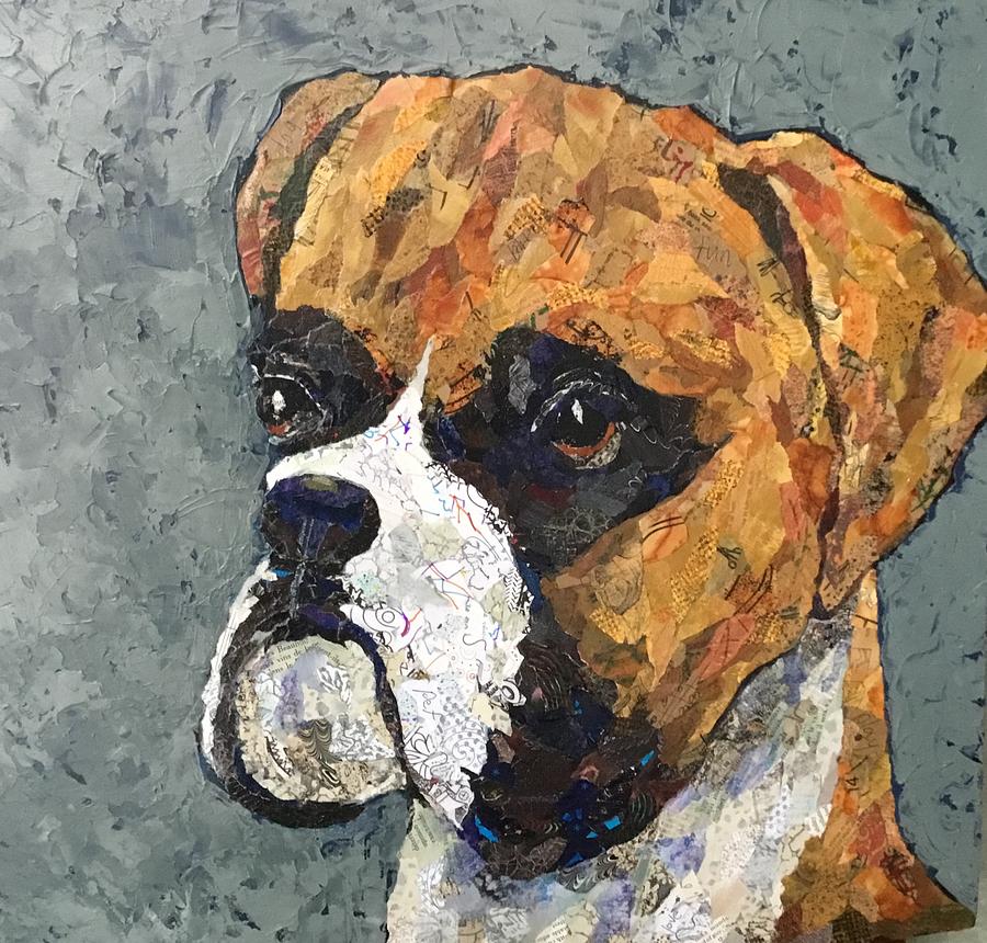Rocky Painting by Phiddy Webb