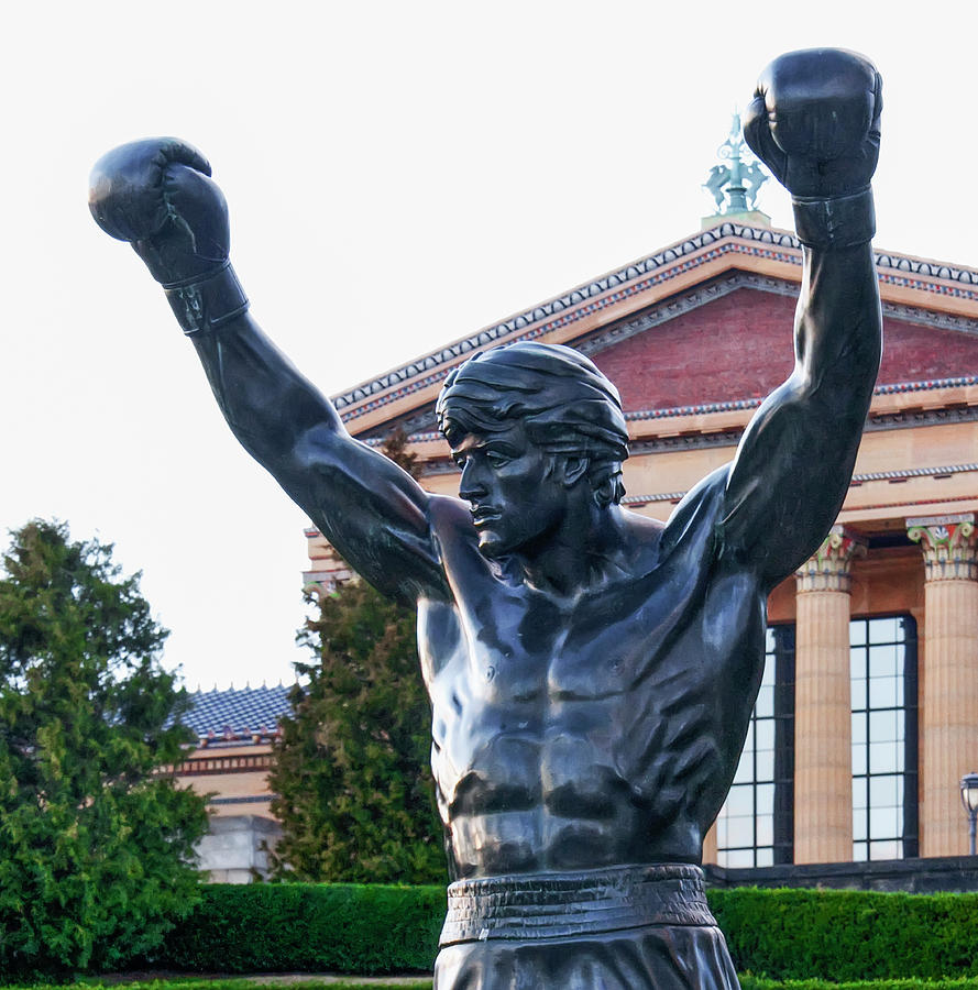Rocky - Philadelphia Photograph by Bill Cannon
