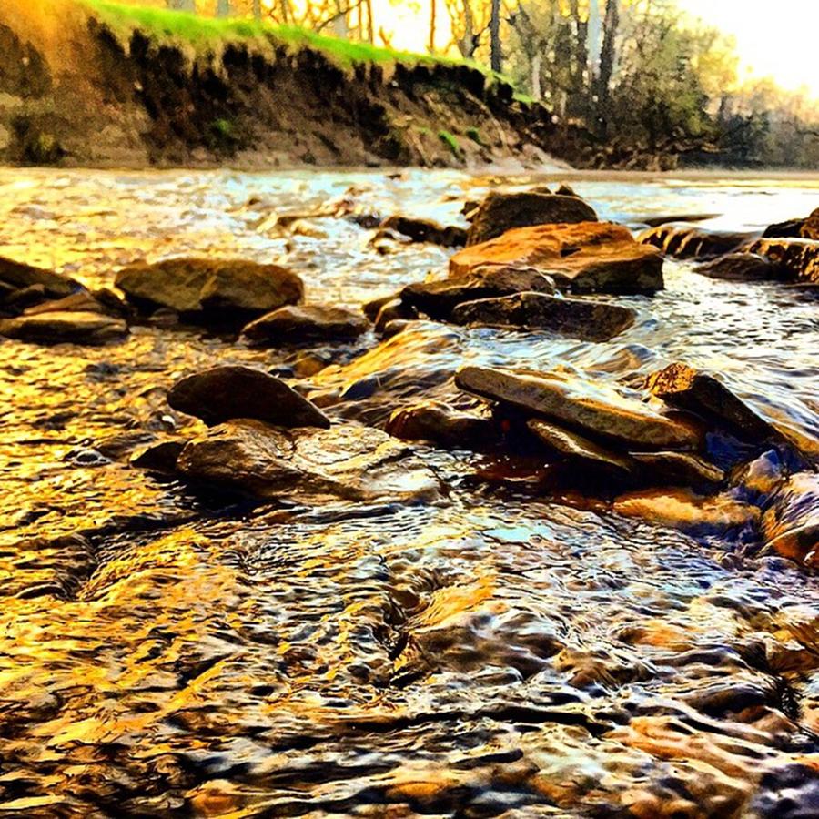 Spring Photograph - Rocky River. #ohio #love #water #ohio by Ben Strahsburg