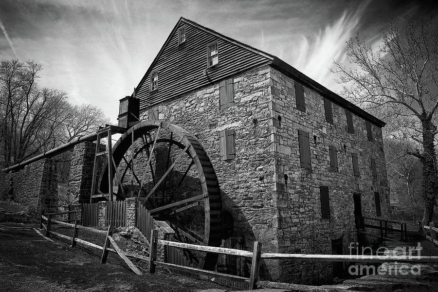 Rocky Run Grist Mill Photograph by Karen Adams
