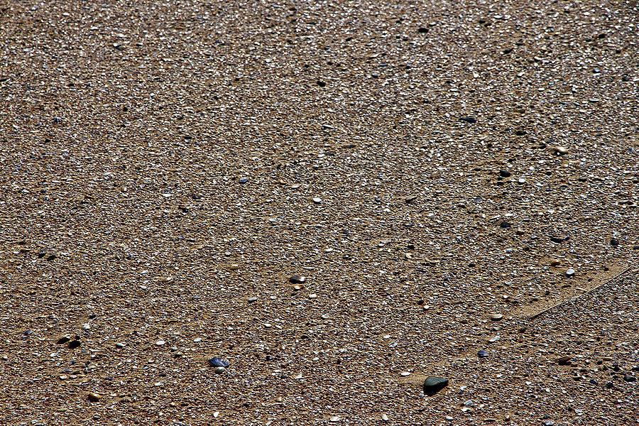 Nature Photograph - Rocky Sand by Miroslava Jurcik