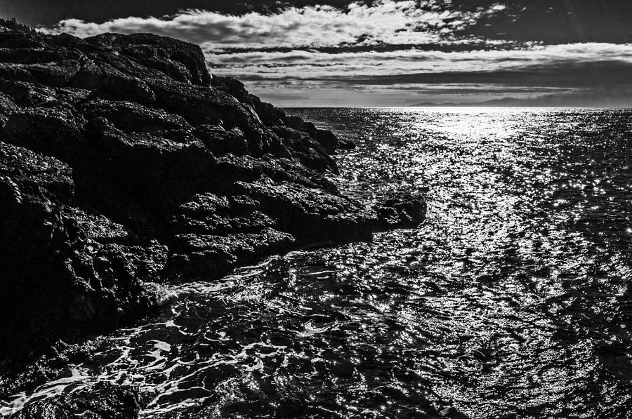Rocky Shore and the Sea Photograph by Pelo Blanco Photo