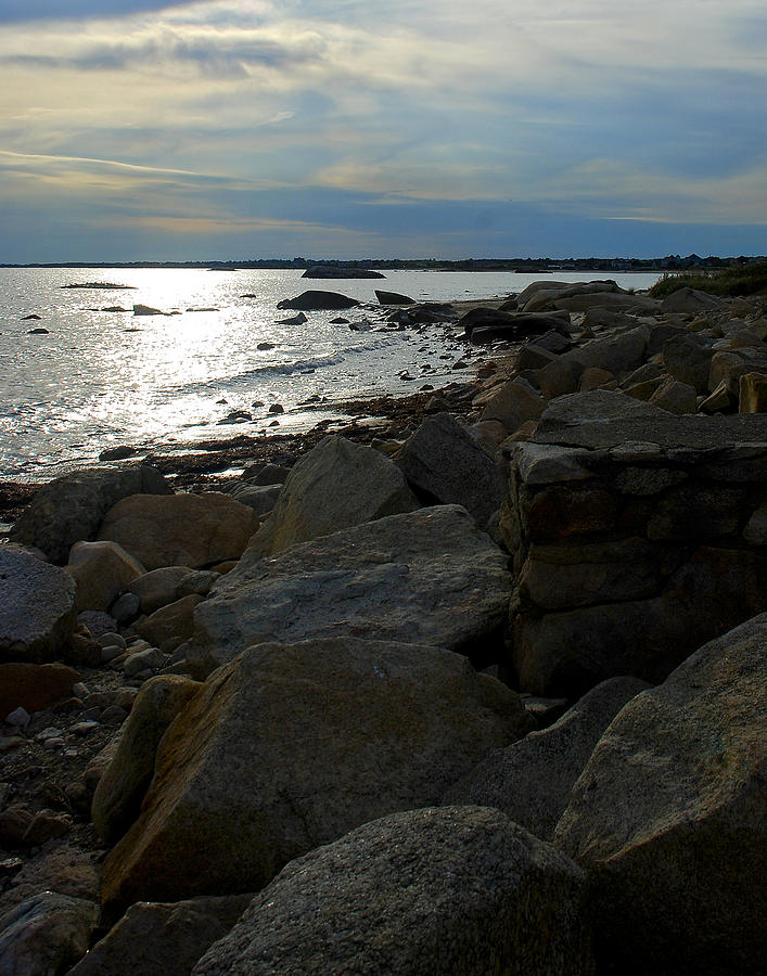 Sunset Photograph - Rocky Shore Sunset by Mark Wiley Sunset Photograph - Rocky Shore Sunset by Mark Wiley