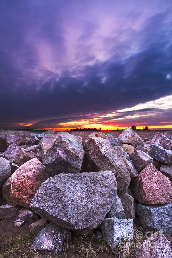 Rocky sunrise Photograph by Mario Mesi - Fine Art America