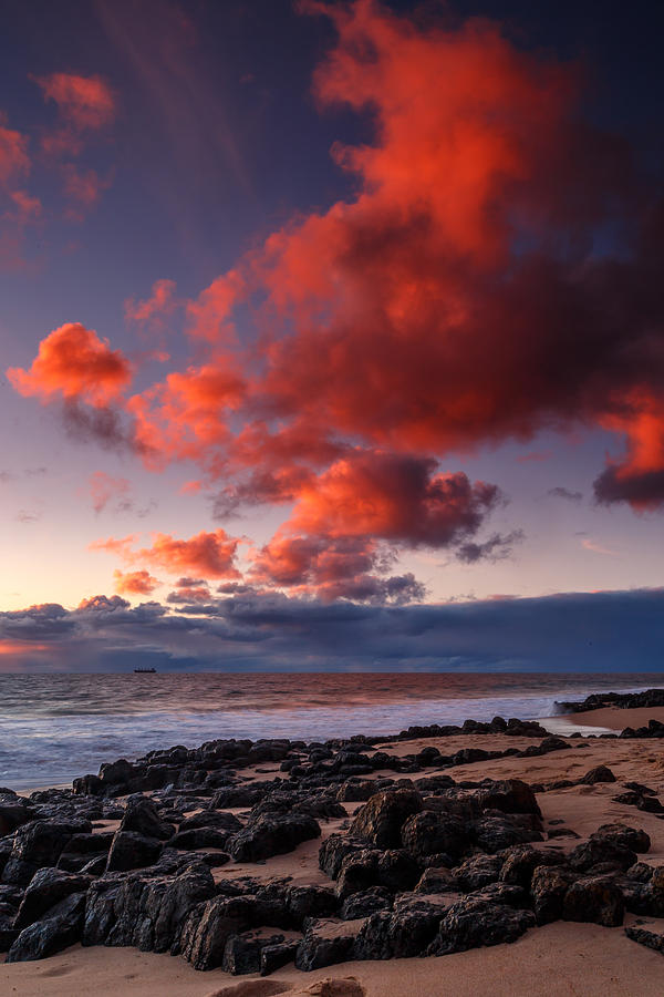 Rocky Sunset Photograph by Robert Caddy