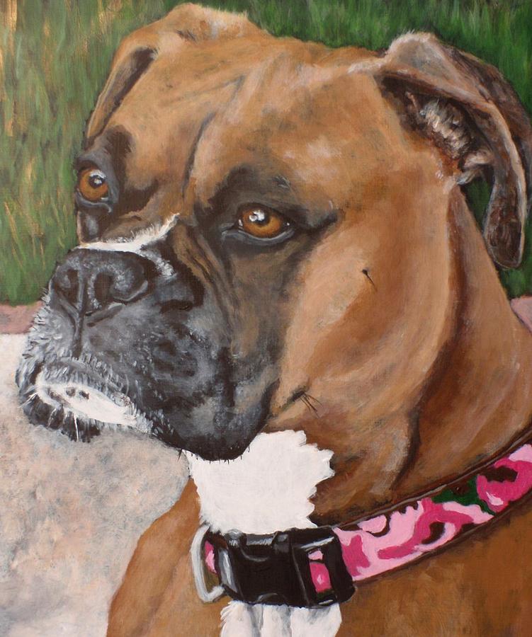 Rocky XCU Painting by Carol Russell
