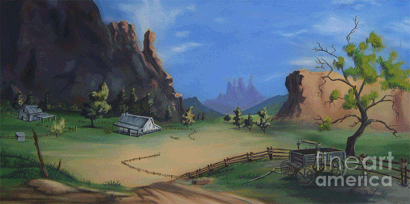 Rockyland Painting by Dipali Shah