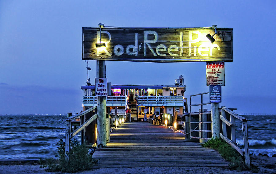 Rod And Reel Pier Photograph by HH Photography of Florida