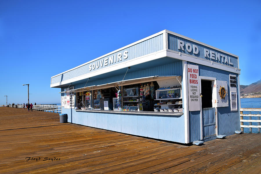 Rod Rental At The Pismo Beach Pier Photograph by Floyd Snyder
