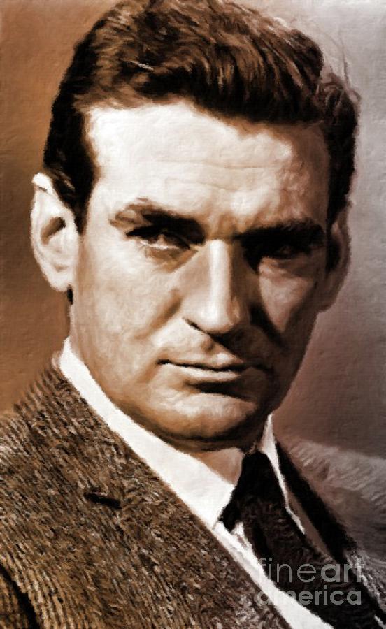 Hollywood Painting - Rod Taylor, Actor by Esoterica Art Agency