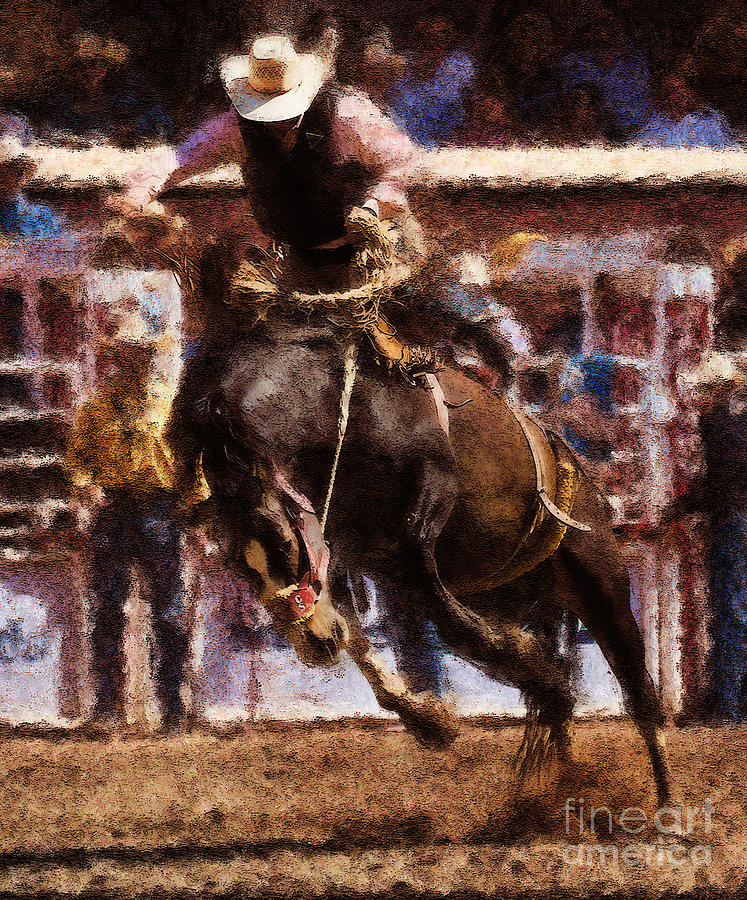 Rodeo 3272 Painting by Gull G