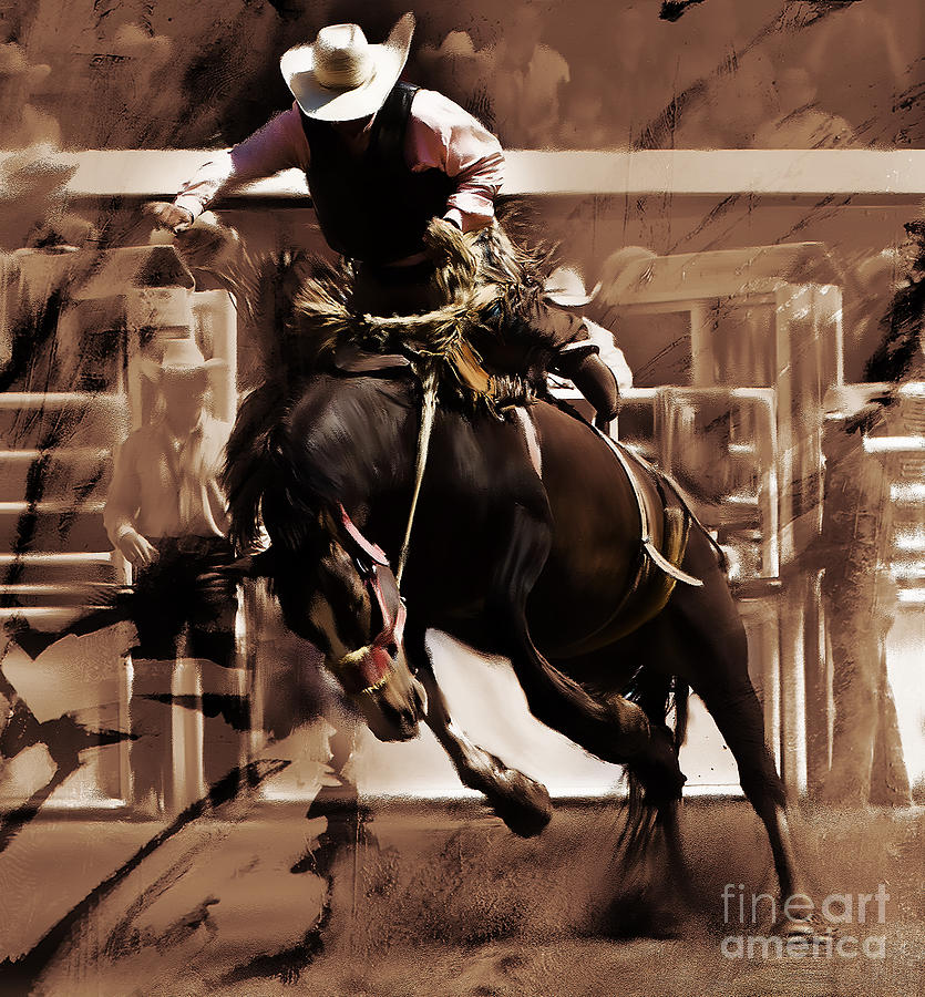 Rodeo 693212 Painting by Gull G