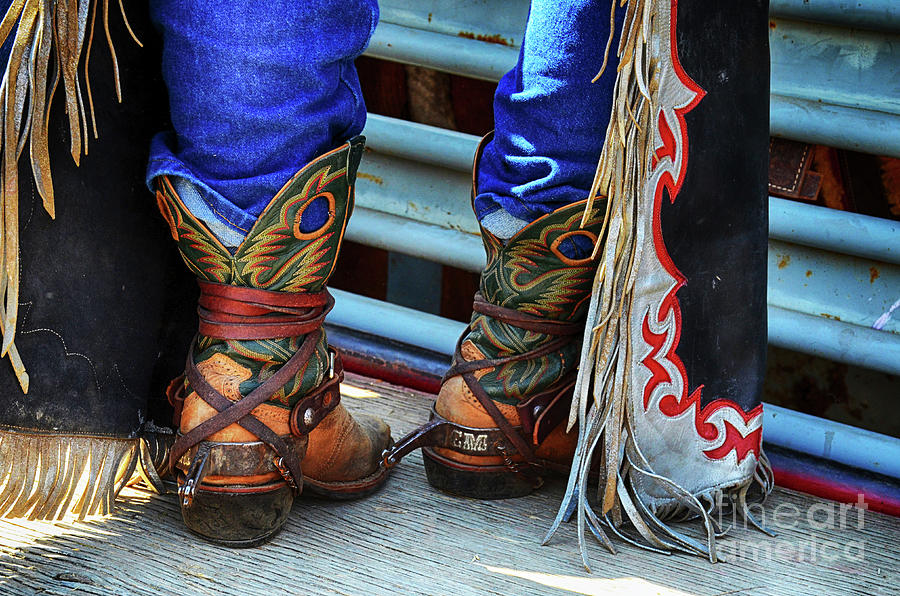 Rodeo Boots Photograph by Bob Christopher