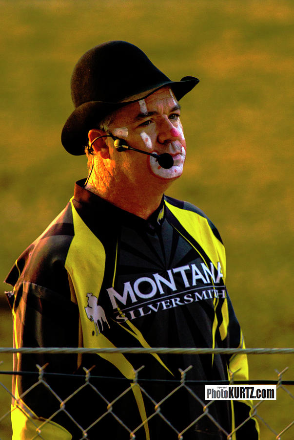 Rodeo Clown Photograph by Jeff Kurtz