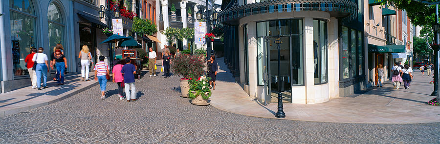 Rodeo Drive, Beverly Hills, California Photograph by Panoramic Images