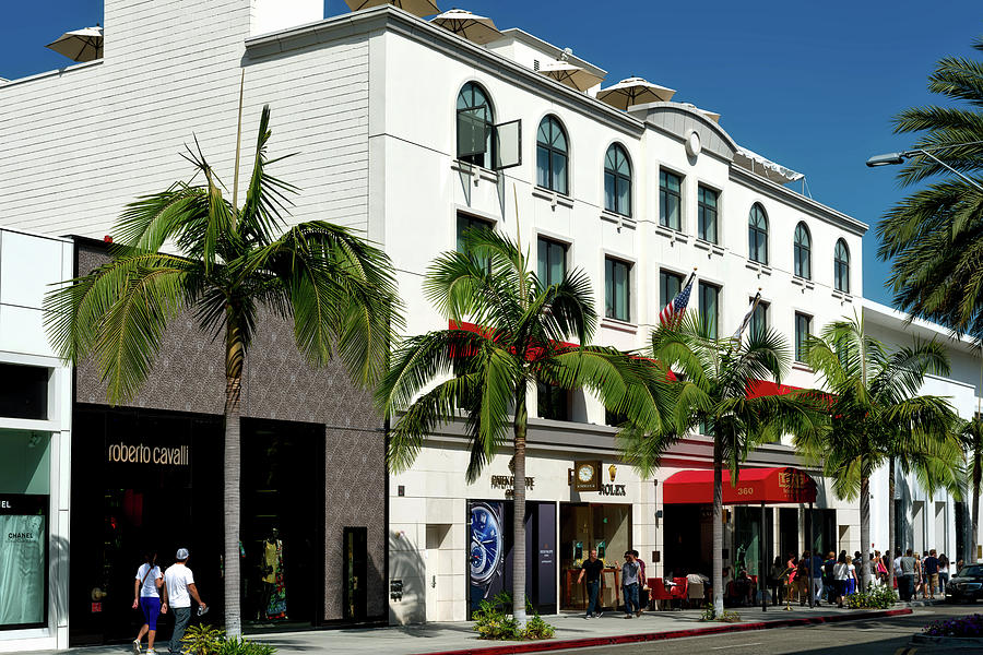 Beverly Hills Photograph - Rodeo Drive - Beverly Hills by Mountain Dreams