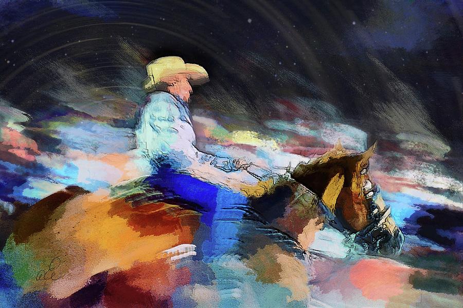Rodeo Digital Art by Looking Glass Images