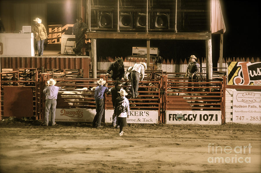 Rodeo Night Photograph by Jason Freedman