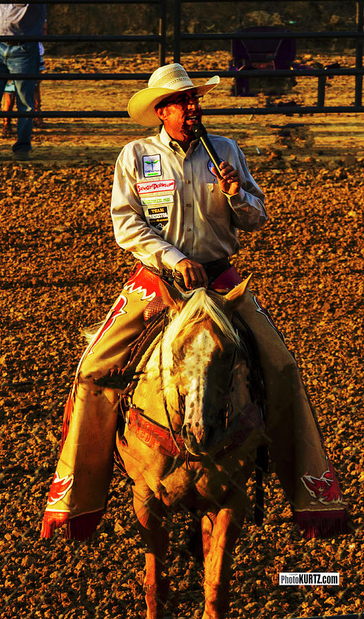 Rodeo Ringmaster Photograph by Jeff Kurtz