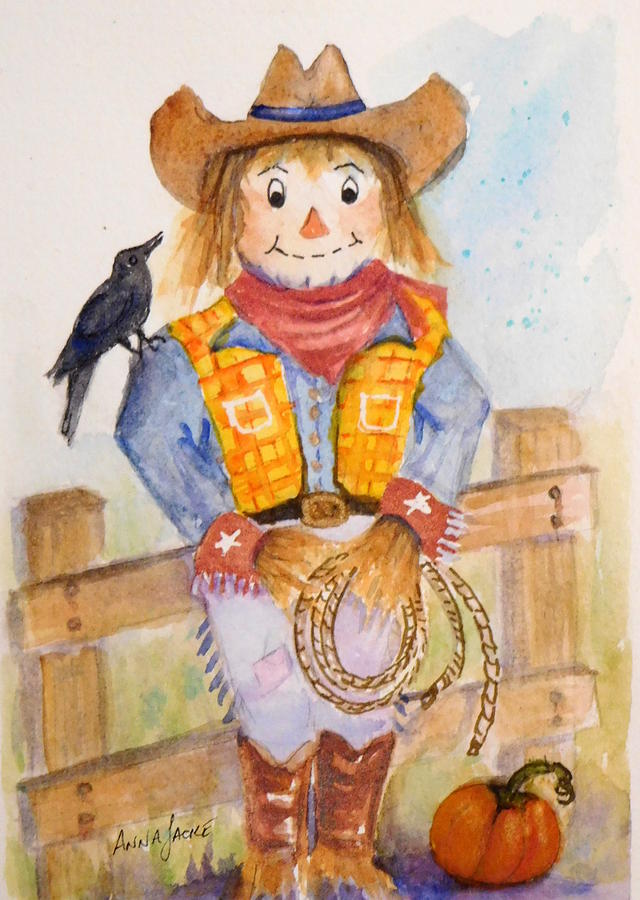 Rodeo Sam Painting by Anna Jacke