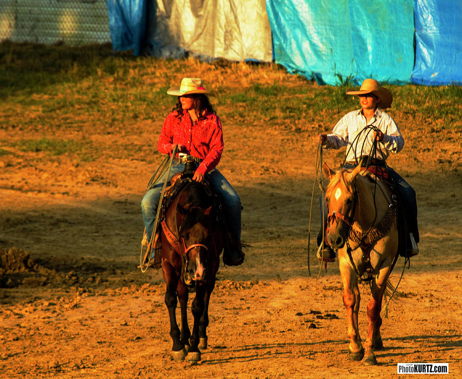 Rodeo Wannabees Photograph by Jeff Kurtz