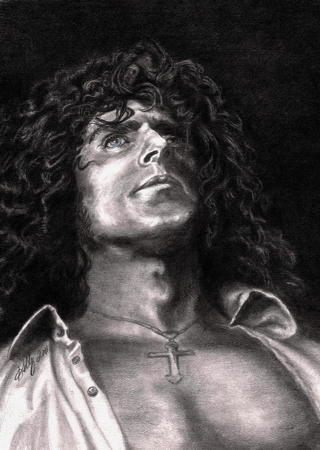 Roger Daltry Drawing by Kathleen Kelly Thompson