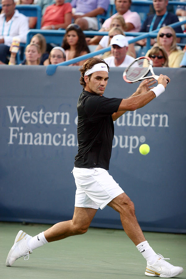 Roger Federer Photograph by Keith Allen