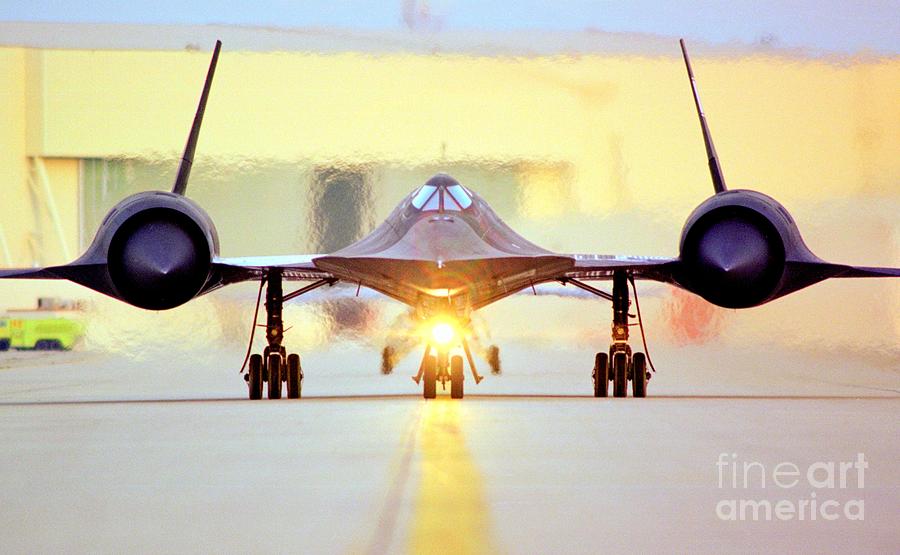 Blackbird Photograph - Roger That - SR71 Jet by Greg Moores