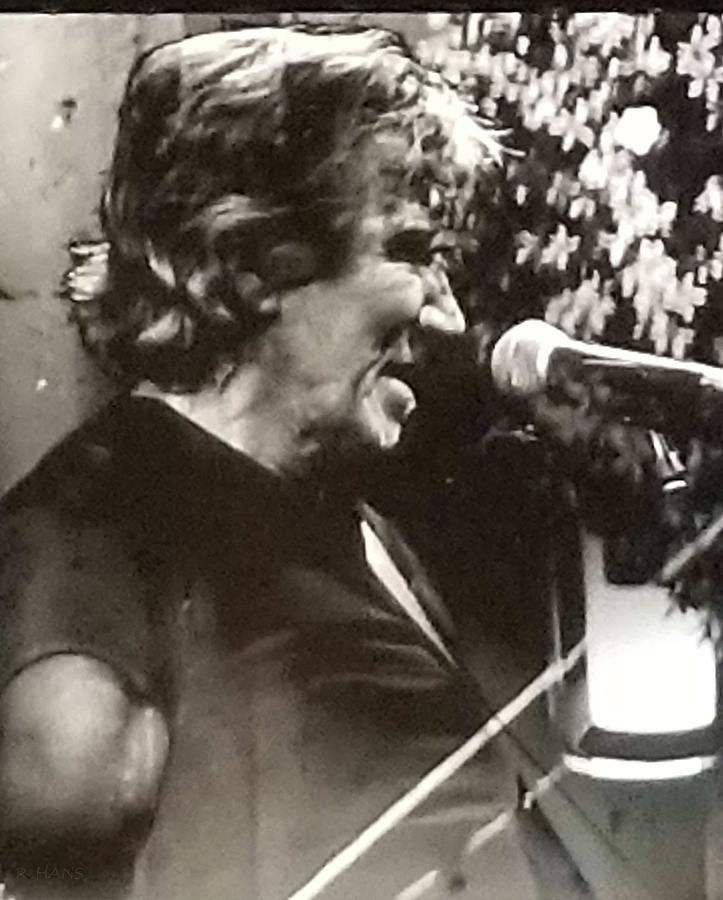 Roger Waters B W 1 Photograph by Rob Hans