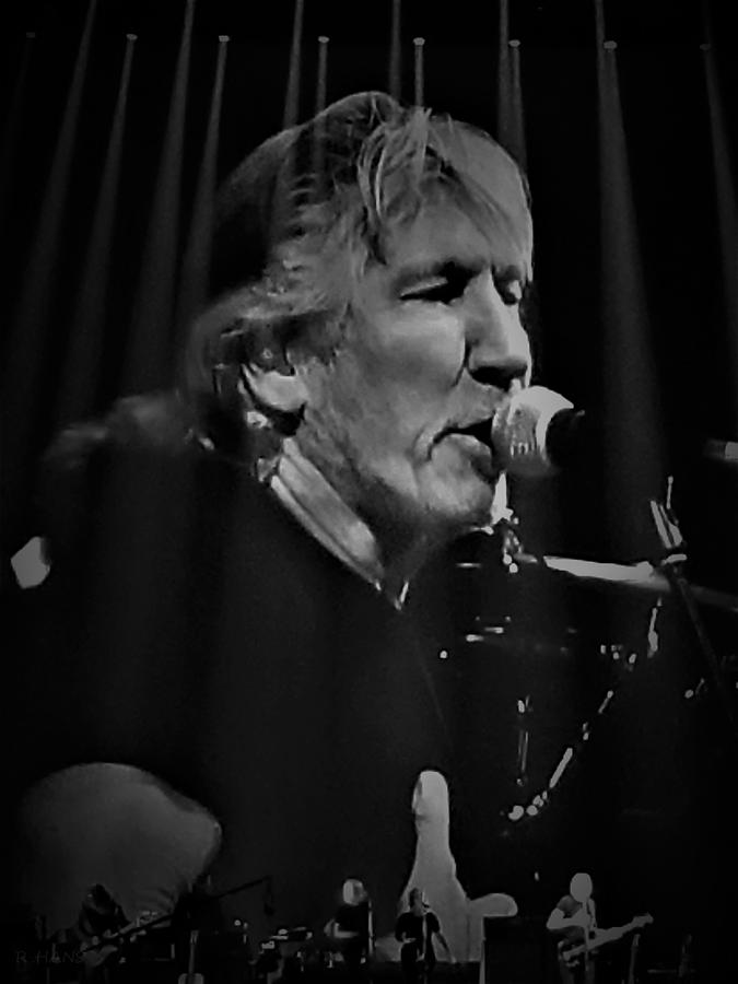 Roger Waters B W Photograph by Rob Hans