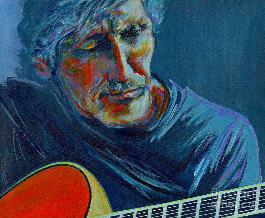 Roger Waters. Do You Think You Can Tell  Painting by Tanya Filichkin