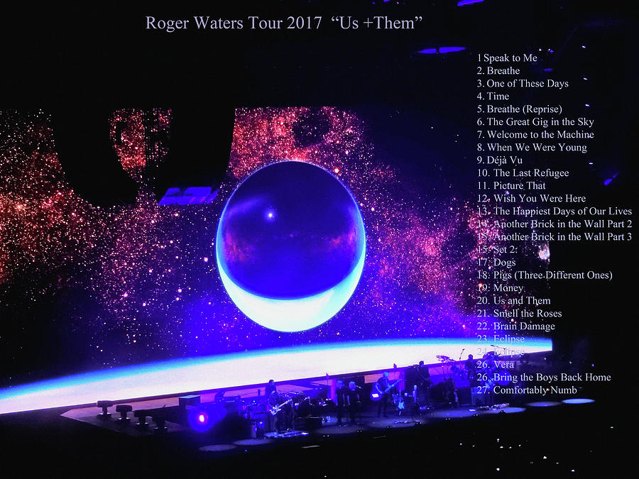 Roger Waters Photograph - Roger Waters Tour 2017 Show in Portland OR by Tanya Filichkin