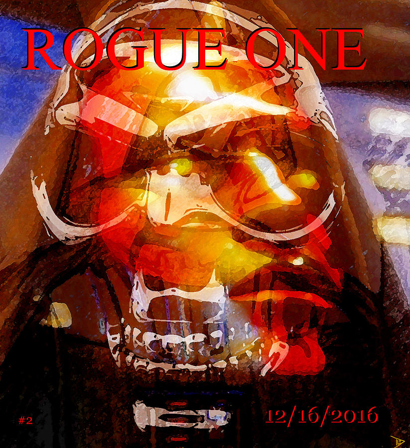 Rogue One number two Painting by David Lee Thompson