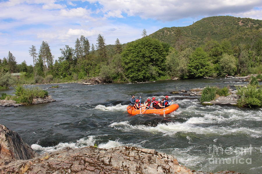 Rogue River Fun Photograph by Marie Neder