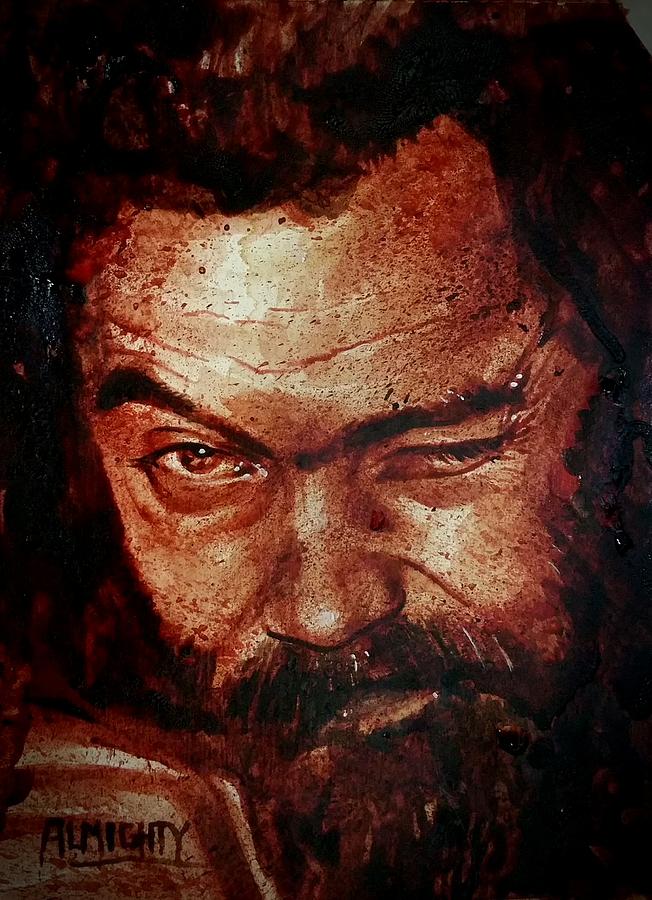 Roky Erickson  Painting by Ryan Almighty