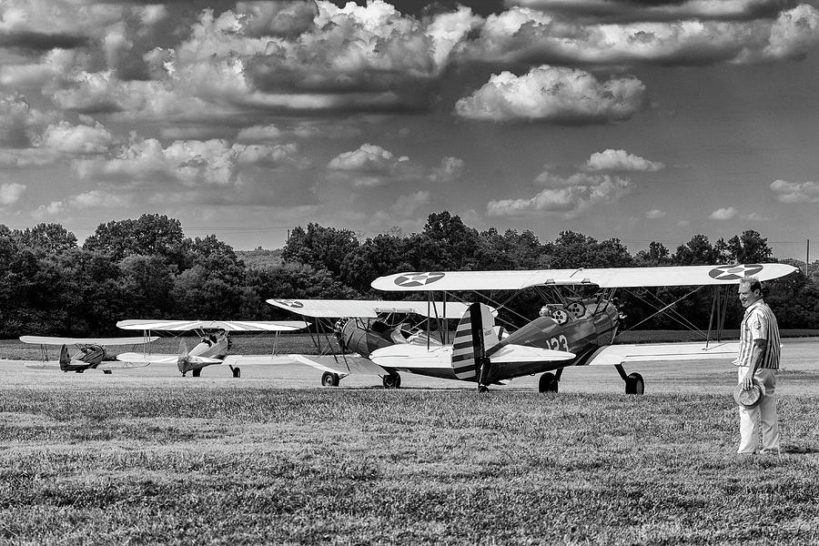 Roll Out  For Take Off Photograph by Alan Raasch