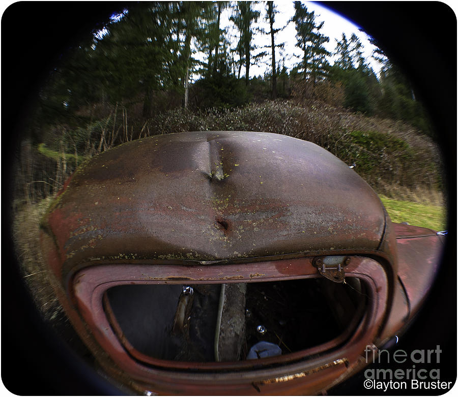 Roll Over Old Truck Photograph by Clayton Bruster