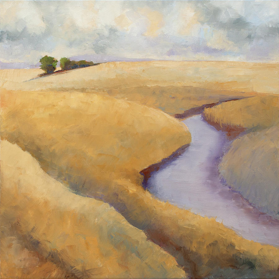 Rolling Hills Painting By Janet Fons