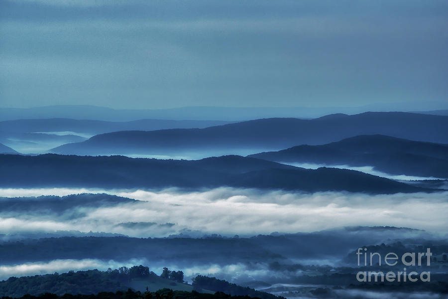 Rolling Hills of West Virginia Photograph by Thomas R Fletcher